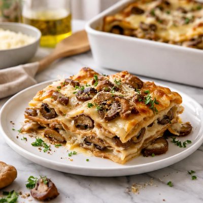 Image of Mushroom Lasagne