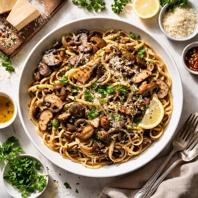 Image of Mushroom Linguine