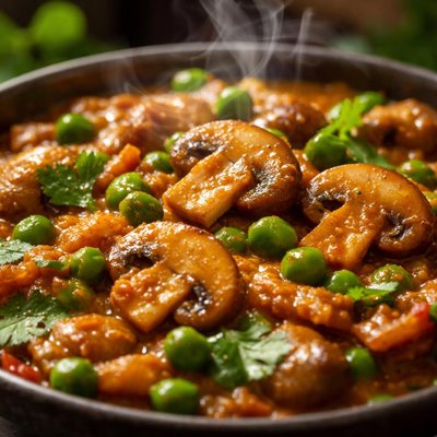 Image of Mushroom Mattar