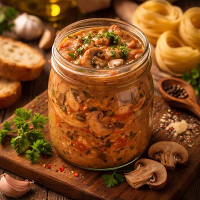 Image of Mushroom Pasta Sauce