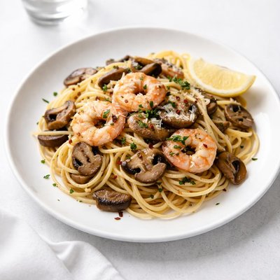 Image of Mushroom Pasta Scampi