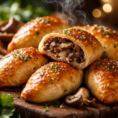 Image of Mushroom Piroshkie Pierogi Appetizers T R L