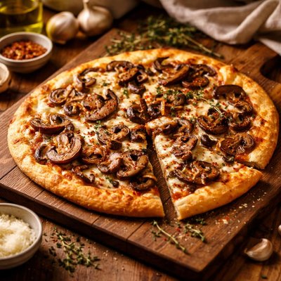 Image of Mushroom Pizza