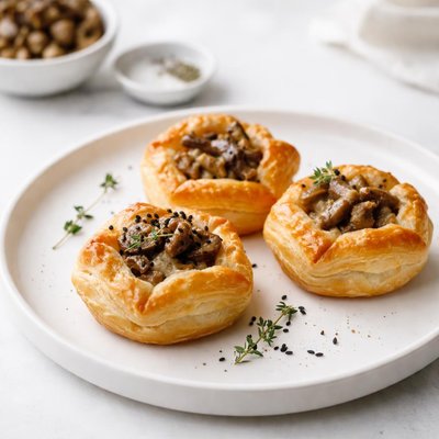 Image of Mushroom Puff Pasties