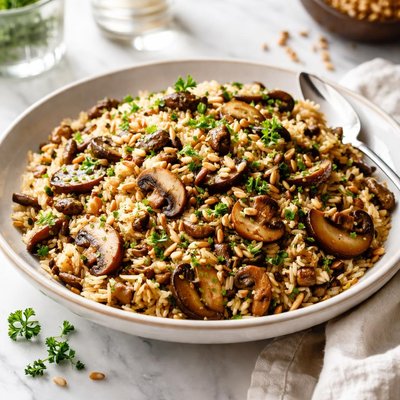 Image of Mushroom Rice Pilaf