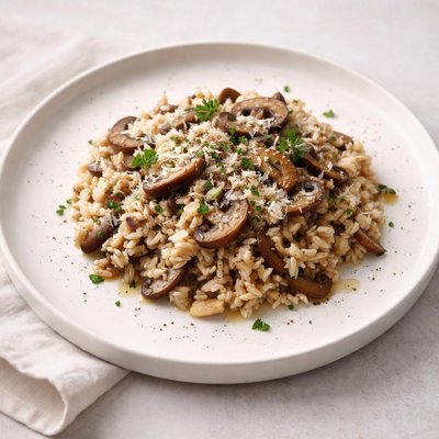Image of Mushroom Risotto to Die for
