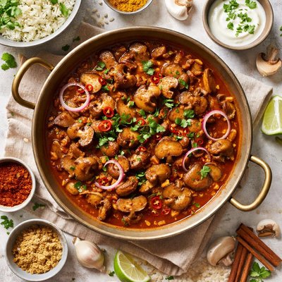 Image of Mushroom Rogan Josh