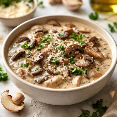Image of Mushroom Sauce Salsa Di Funghi