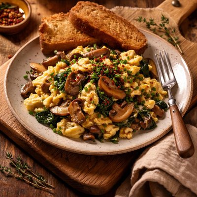 Image of Mushroom Scramble for One