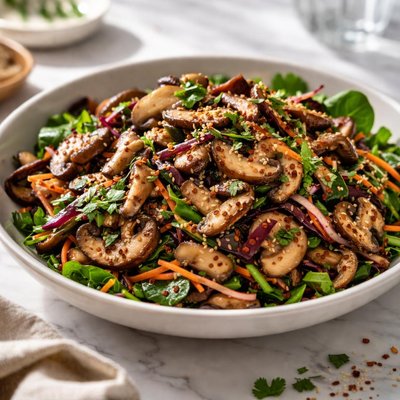Image of Mushroom Sesame Salad