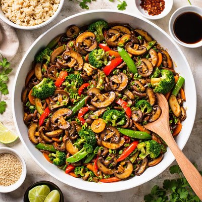 Image of Mushroom Stir-Fry