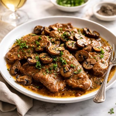 Image of Mushroom Veal Marsala