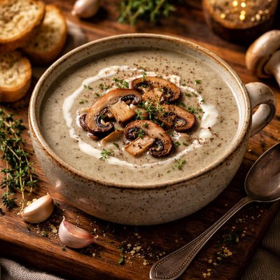 Image of Mushroom Velvet Soup