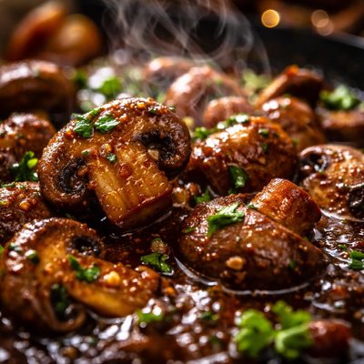 Image of Mushrooms Burgundy