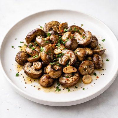 Image of Mushrooms with Garlic
