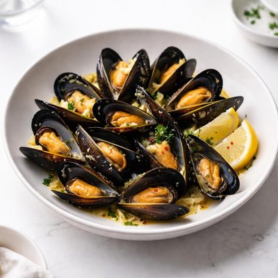 Image of Mussels in Garlic Butter