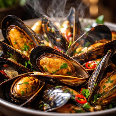 Image of Mussels in Sherry