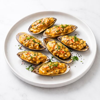 Image of Mussels with Dynamite Sauce