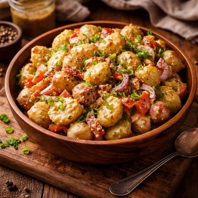 Image of Mustard and Pepper Potato Salad