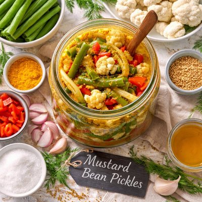 Image of Mustard Bean Pickles