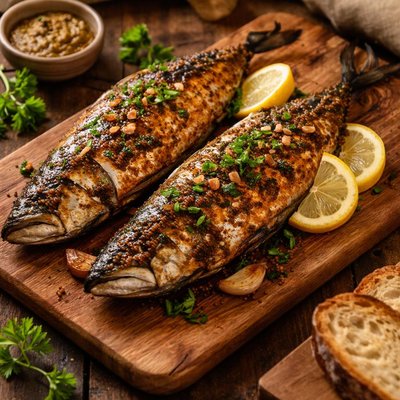 Image of Mustard Broil Mackerel