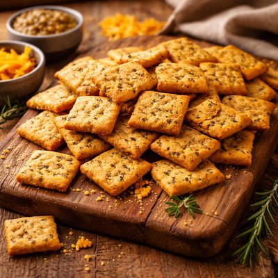 Image of Mustard Cheddar Crackers
