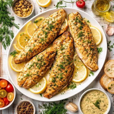 Image of Mustard Dill Catfish Fillets