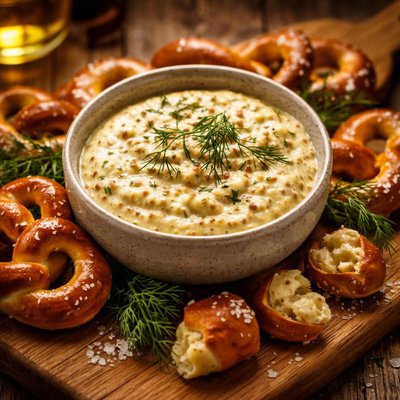 Image of Mustard Dill Pretzel Dip