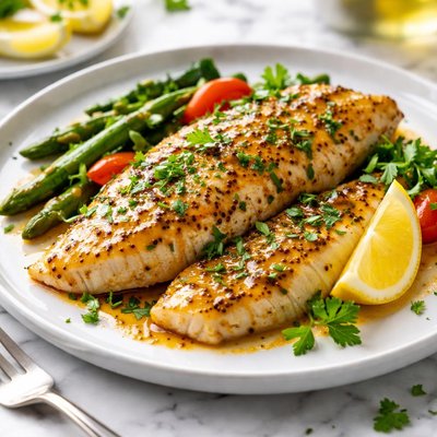 Image of Mustard Glazed Fish