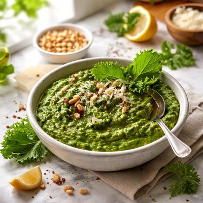 Image of Mustard Greens Pesto