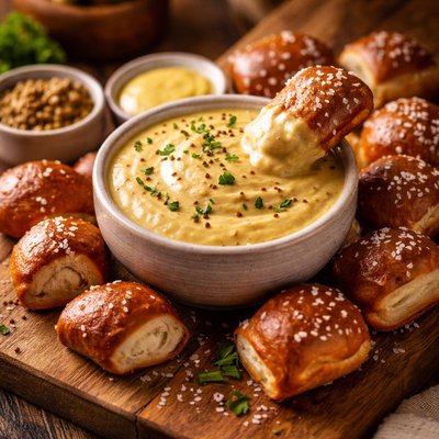 Image of Mustard Pretzel Dip