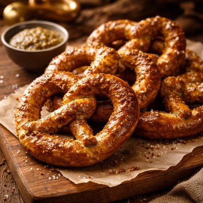 Image of Mustard Pretzels