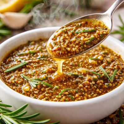 Image of Mustard Rosemary Marinade for Chicken Fish