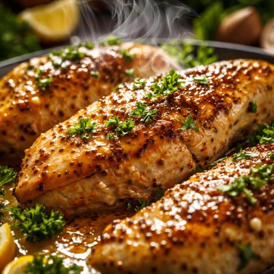 Image of Mustardy Pheasant Breasts