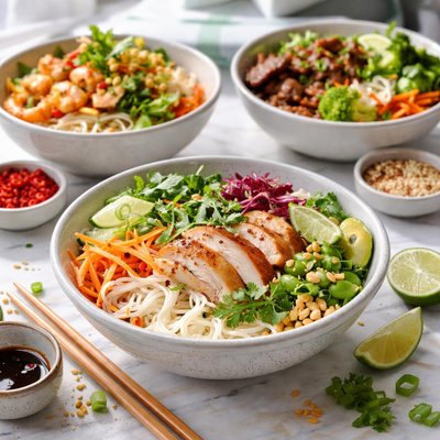 Image of My Basic Noodle Bowl with Variations