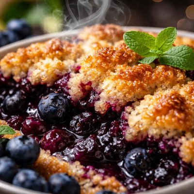 Image of My Blueberry Cobbler