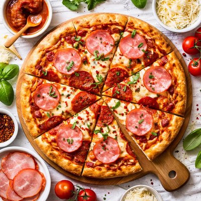 Image of My Canadian Bacon Pizza