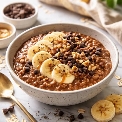 Image of My Chocolate Banana Oatmeal