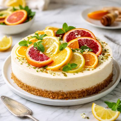 Image of My Citrus Cheesecake Dessert