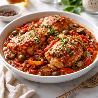 Image of My Crockpot Chicken Cacciatore