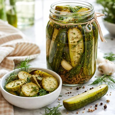 Image of My Famous Dill Pickles