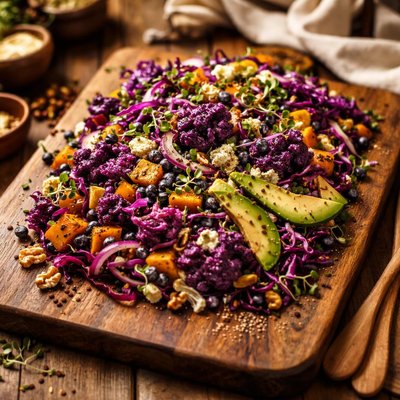 Image of My Favorite Color Is Purple Salad