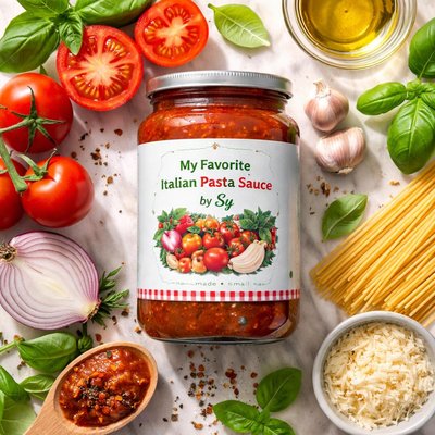 Image of My Favorite Italian Pasta Sauce by Sy