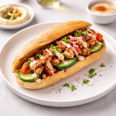 Image of My Favorite Sandwich Middle Eastern Style