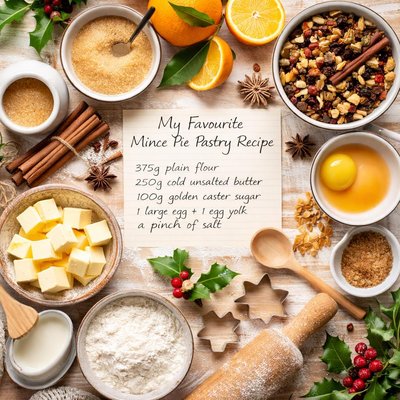 Image of My Favourite Mince Pie Pastry Recipe