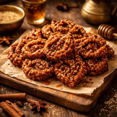Image of My Halwa Shebakia Special Ramadan Sesame Cookies