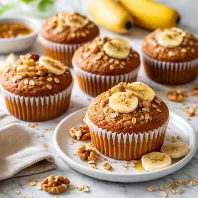 Image of My Healthy and Yummy Banana Muffins