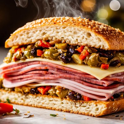 Image of My Muffuletta Sandwich