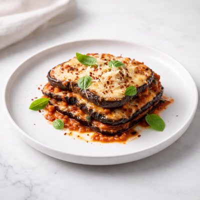 Image of My Own Killer Eggplant Aubergine Parmesan