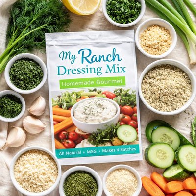 Image of My Ranch Dressing Mix Homemade Gourmet